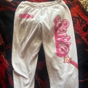 Barbie movie sweatpants Large